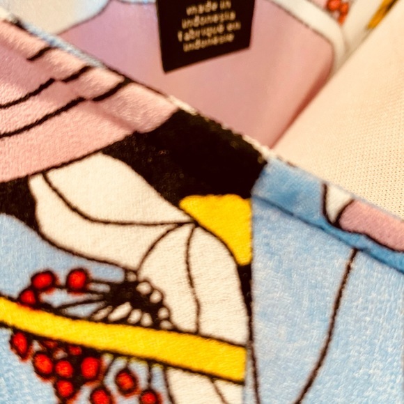 Halogen Brand Georgette wrap floral dress Sz: M - Picture 4 of 6